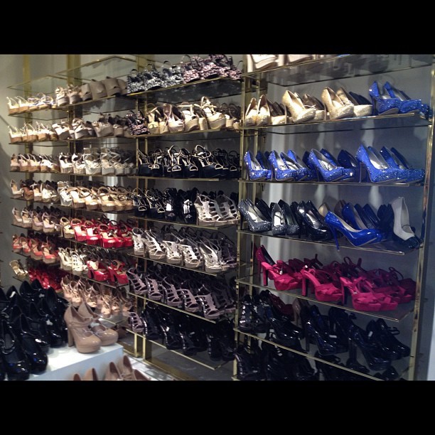 Shoe wall @forever21