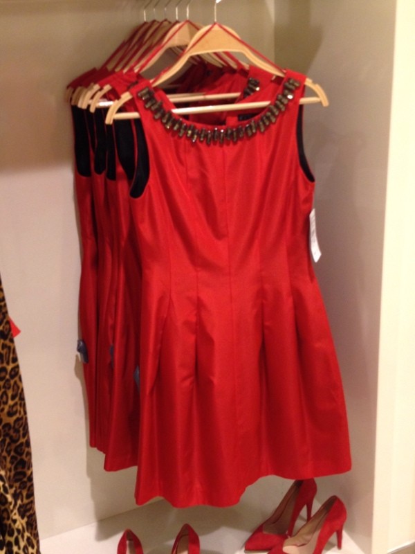 Zara red dress