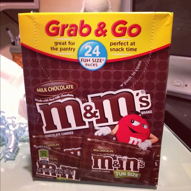 Perfect for #nyfw #m&ms