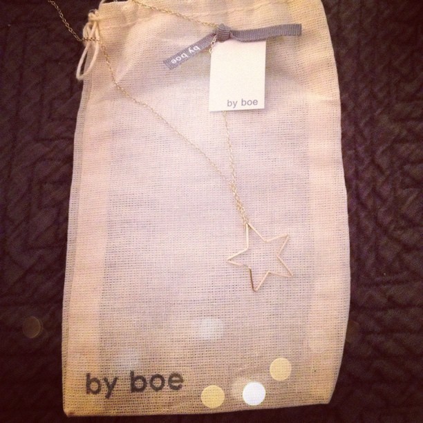 I was looking a #NYC souvenir to take home with me and this @byboe necklace couldn't be any more perfect. Thank you! #luckyfabb
