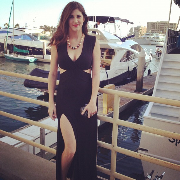 Ready for the #setsailinstyle fashion show with @Fdg_events on a yacht!! @thelafashion