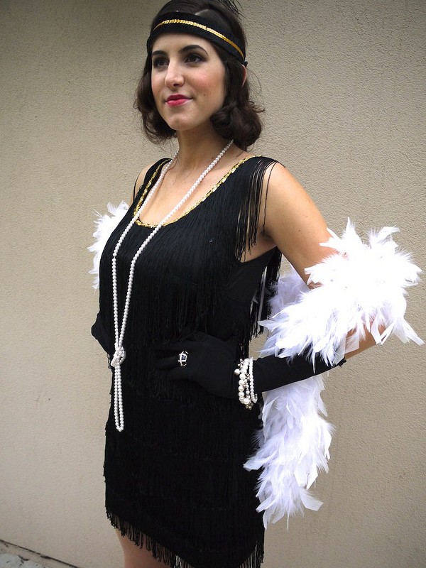 Flapper Girl Costume, Laura Lily, Halloween Custome Ideas, Flapper Girl, Great Gatsby, Art Deco Style, 