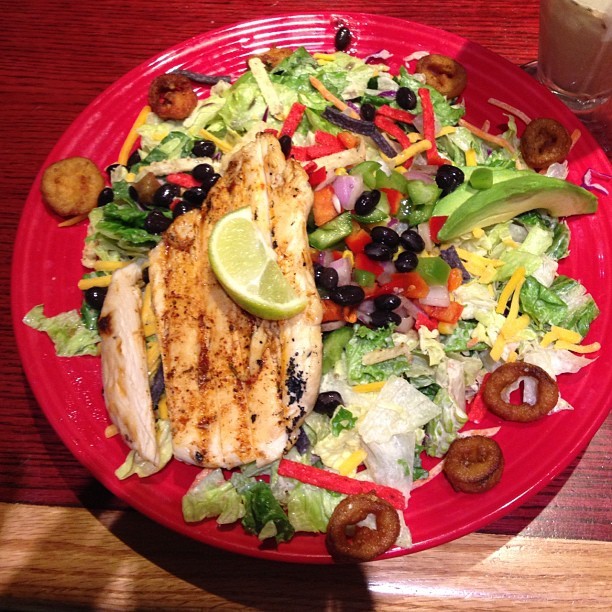 Lunch was awesome today. Southwest Chicken #salad
