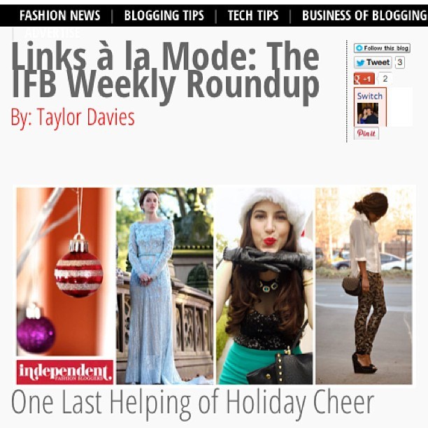 Featured on @_IFB 's Links a la Mode! http://heartifb.com/2012/12/27/links-a-la-mode-the-ifb-weekly-roundup-49/