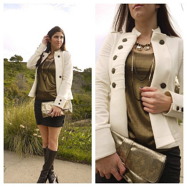 Today on the blog, a fashionable take on a military inspired coat: www.lauralily.net
