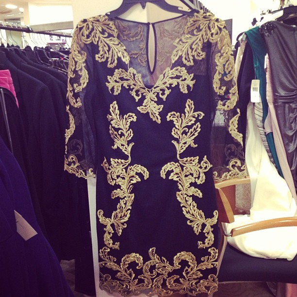 Baroque @karenMillen dress on sale at @Bloomingdales!