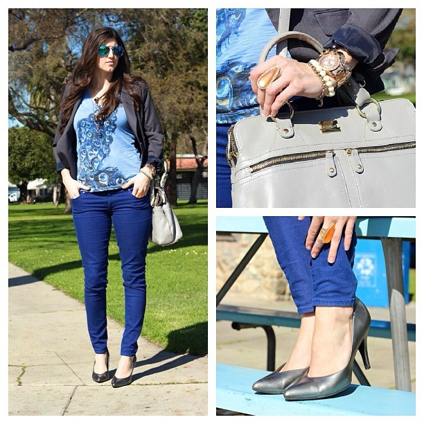 New outfit post on the blog today! Www.lauralily.net wearing @Modalu_london @Fossil @Forever21 and @expressrunway