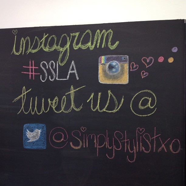 Thanks for a great day and amazing panel @simplystylistxo!! #SSLA
