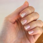 DIY Falling Glitter Manicure