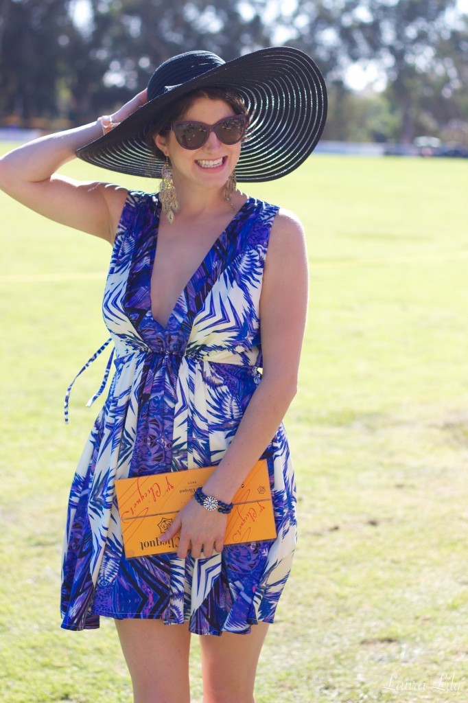 Veuve Clicquot Polo Classic by Los Angeles Fashion Blogger Laura Lily, what to wear to a polo match, what to wear to the Veuve Clicquot Polo Match 