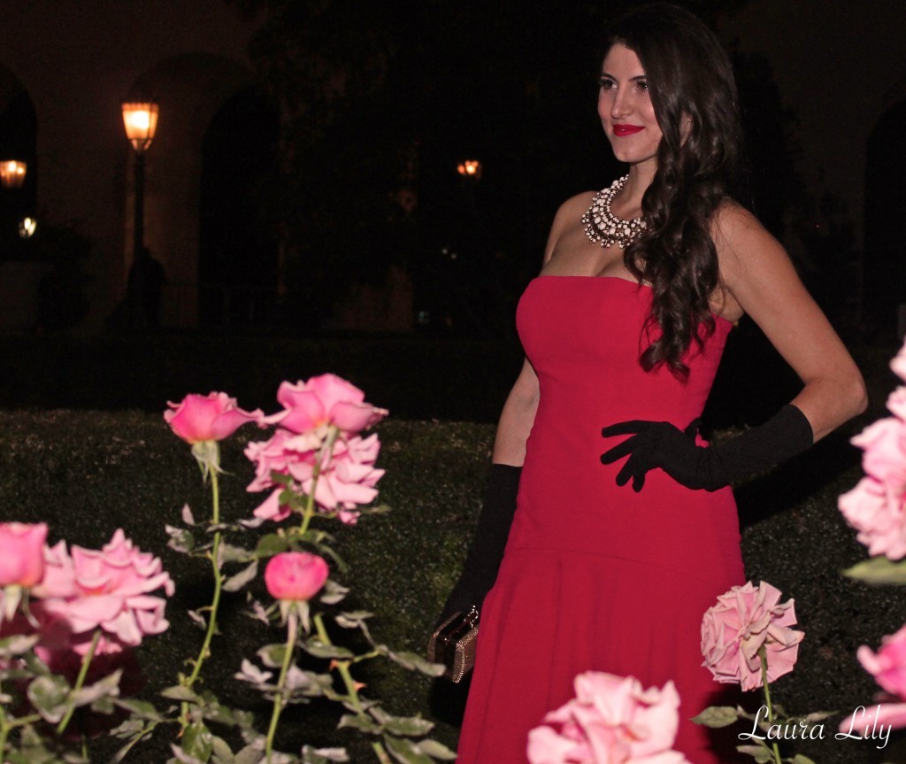Met Fashion,Metropolitan Fashion Week Closing Gala, LA Fashion Blogger Laura Lily, Los Angeles fashion blogger, BCBGMAXAZRIA Evangelina dress, red high low bcbg dress, what to wear to a black tie gala, 