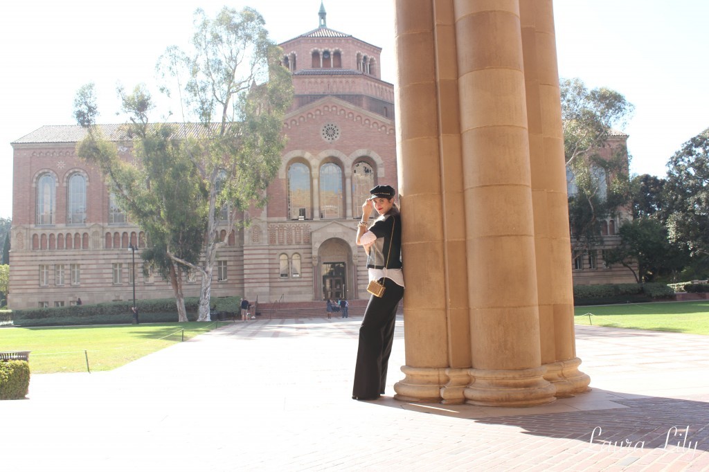 UCLA 1 30,The Devil Wears Prada outfit, Chanel necklace, LA Fashion Blogger Laura Lily, outfit ideas from the devil wears prada, wear to work outfits, UCLA Alma Mater Alumni, 