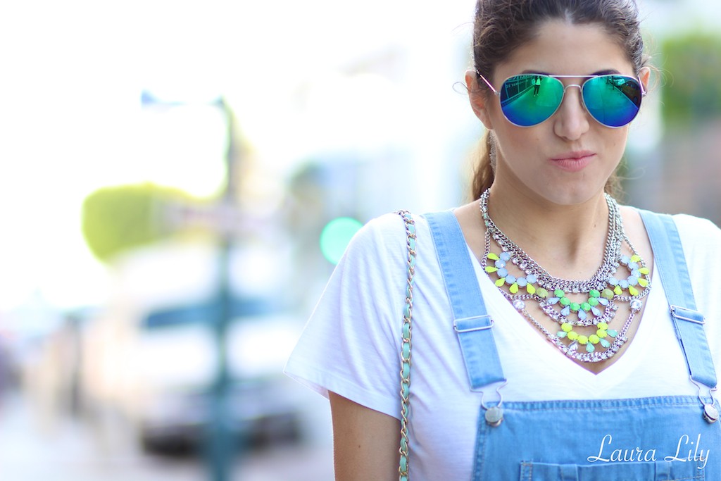 Overalls and a Movie , light blue denim Cotton On Overalls, The One By Cotton On, LA Fashion Blogger Laura Lily, Malficent reviews, cute summer outfits, 