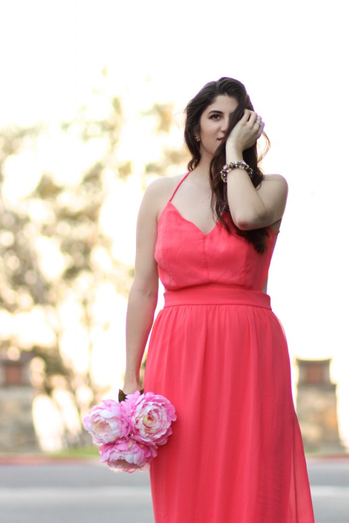 backless maxi dress, lulus maxi dress, Laura Lily, bridesmaid dress, spring wedding outfit,