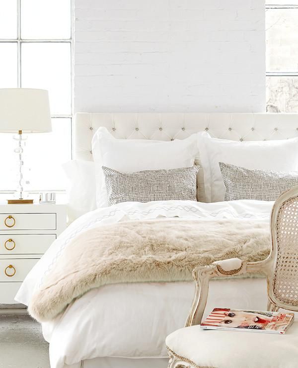 White Bedroom, Laura Lily Home, home decor inspiration, lifestyle blogger, white bed, bedroom decor ideas, 