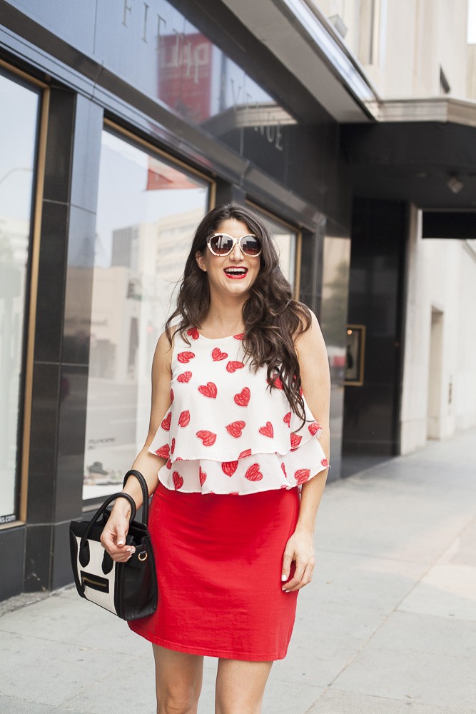 Laura Lily - Fashion, Travel & Lifestyle Blogger, Molly Bracken Heart Top, 