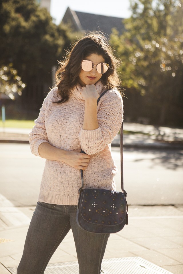 Pink Sweater Nordstrom, Laura Lily - Fashion, Travel and Lifestyle Blog, cozy fall sweaters, 