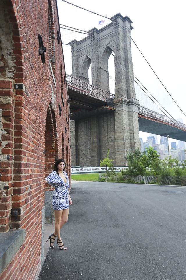 Missguided Cape Dress, Brooklyn Bridge, Laura Lily- Fashion, Travel and Lifestyle Blog,