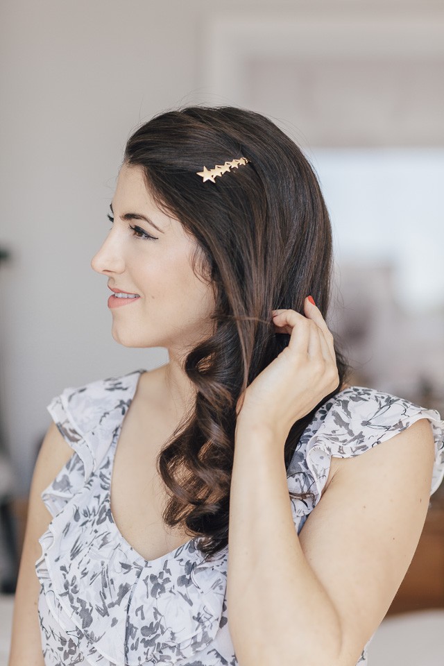 Simple Spring Hair Styles, France Luxe Hair Accessories, Laura Lily Fashion, Travel and Lifestyle Blog, Azusa Takano Photography - Simple Spring Hairstyles by popular Los Angeles fashion blogger Laura Lily