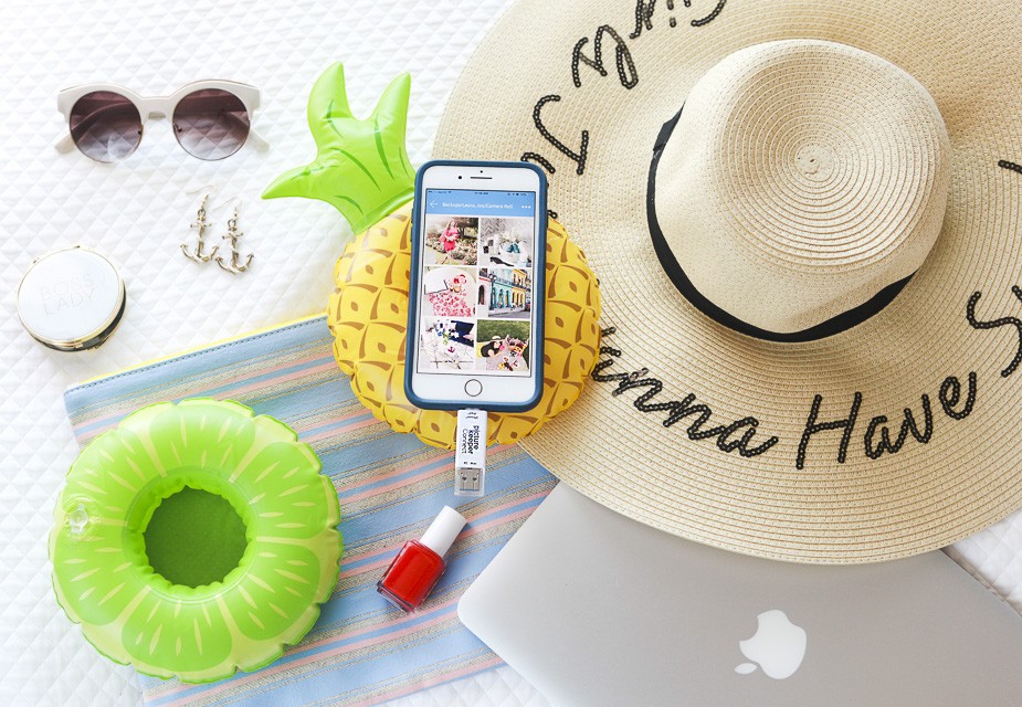 Picture Keeper Connect USB Drive, Laura Lily Blog, Memorial Day Essentials