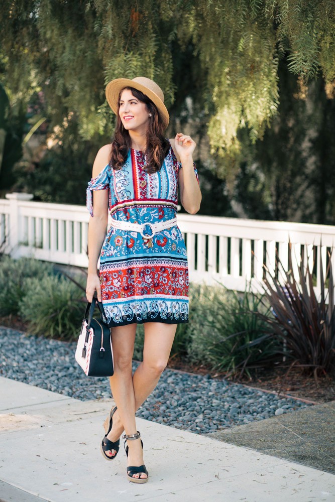 Perfect Summer Dresses ECI New York, Laura Lily Fashion Travel and Lifestyle Blog, - Perfect Cute Summer Dresses by popular Los Angeles fashion blogger Laura Lily