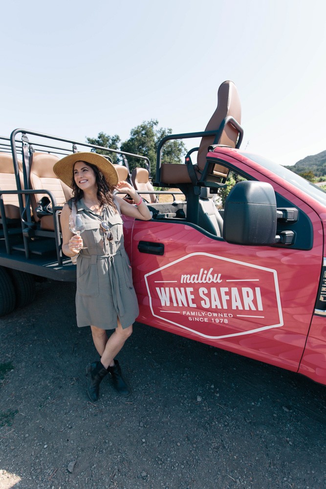 Malibu Wines Safaris Tour, Laura Lily Fashion Travel and Lifestyle Blog, LA Safaris, - A Trip To Malibu Wine Safari by popular Los Angeles travel blogger Laura Lily