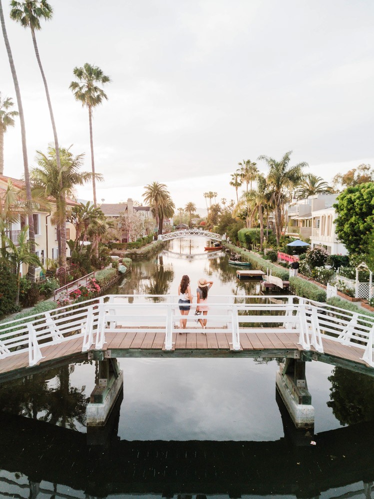 Venice Canals, Laura Lily Fashion Travel and Lifestyle Blog, JOA Striped Top, Elizabeth Keene,