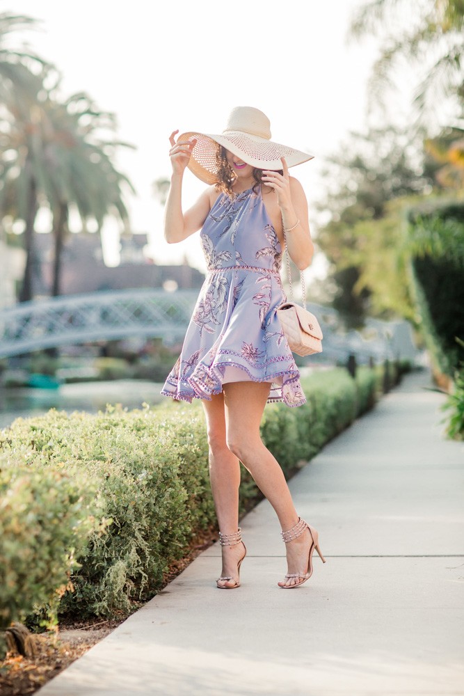 Laura Lily Fashion, Travel and Lifestyle Blog, Lola Rose Periwinkle Dress,