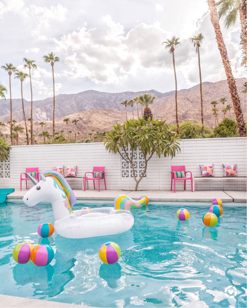 Pretty in Pink Palm Springs Acme House Company, Laura Lily Travel Blog,