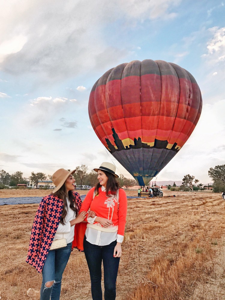 Temecula Travel Guide, Laura Lily Fashion Travel and Lifestyle Blog, Skyline Hot Air Ballon
