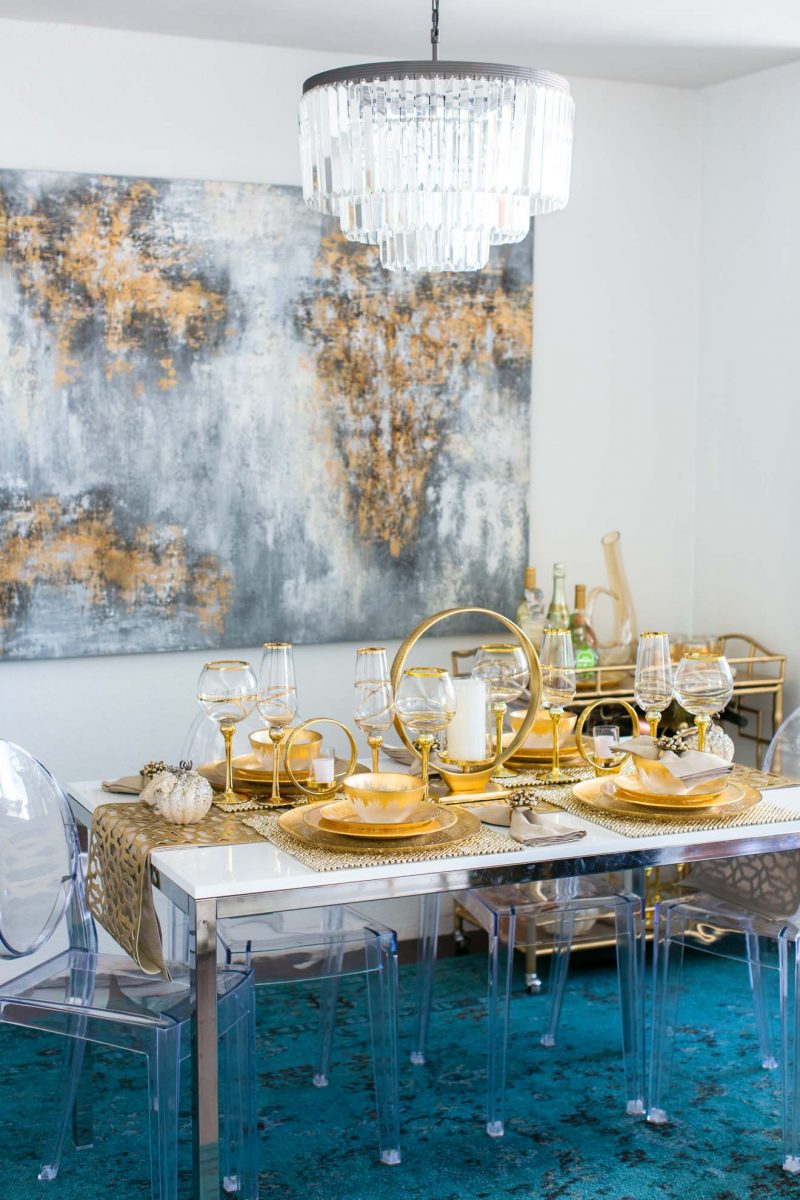 Thanksgiving Tablescape by Z Gallerie Home Decor Laura Lily