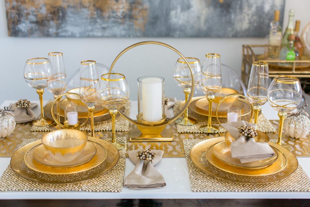 Thanksgiving Tablescape by Z Gallerie Home Decor Laura Lily