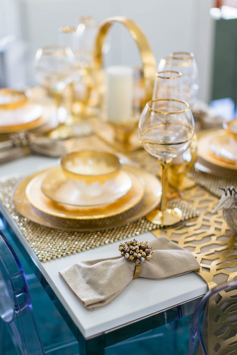 Thanksgiving Tablescape by Z Gallerie Home Decor Laura Lily