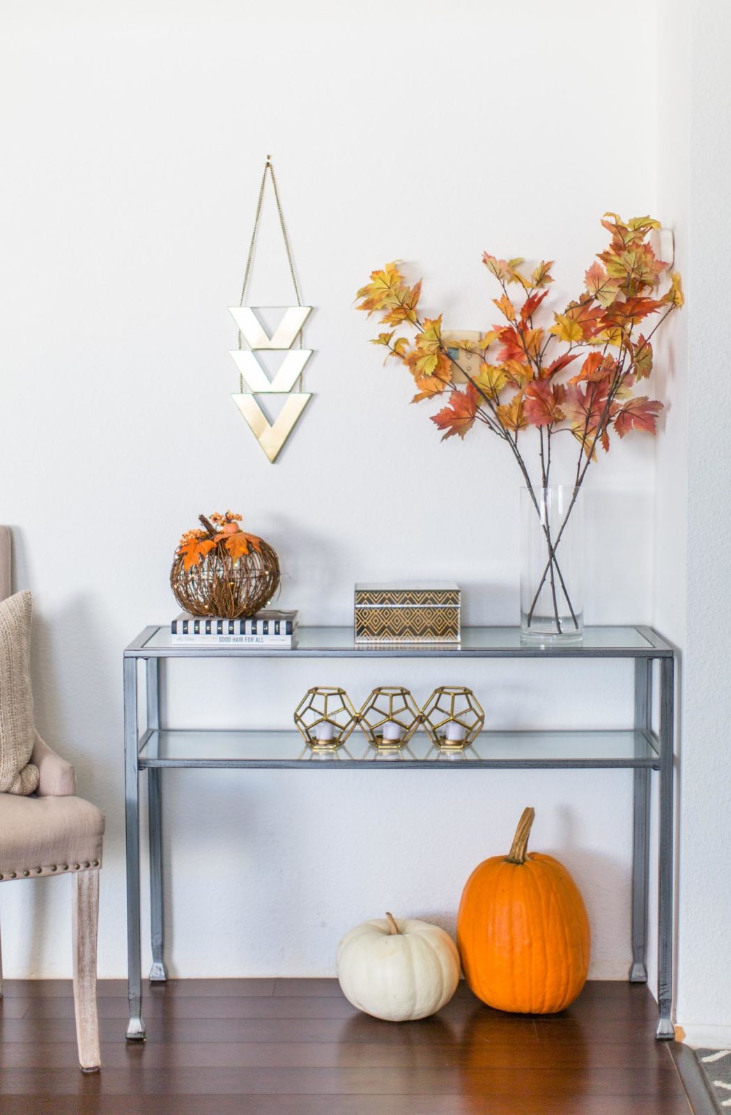 How to Decorate Your House for Fall: 5 Simple Steps featured by top US life and style blogger, Laura Lily