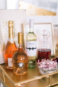 Best Gifts for the Home, Holiday Bar Cart Ideas by Home Decor Blogger Laura Lily 12 Days of Holiday Style,