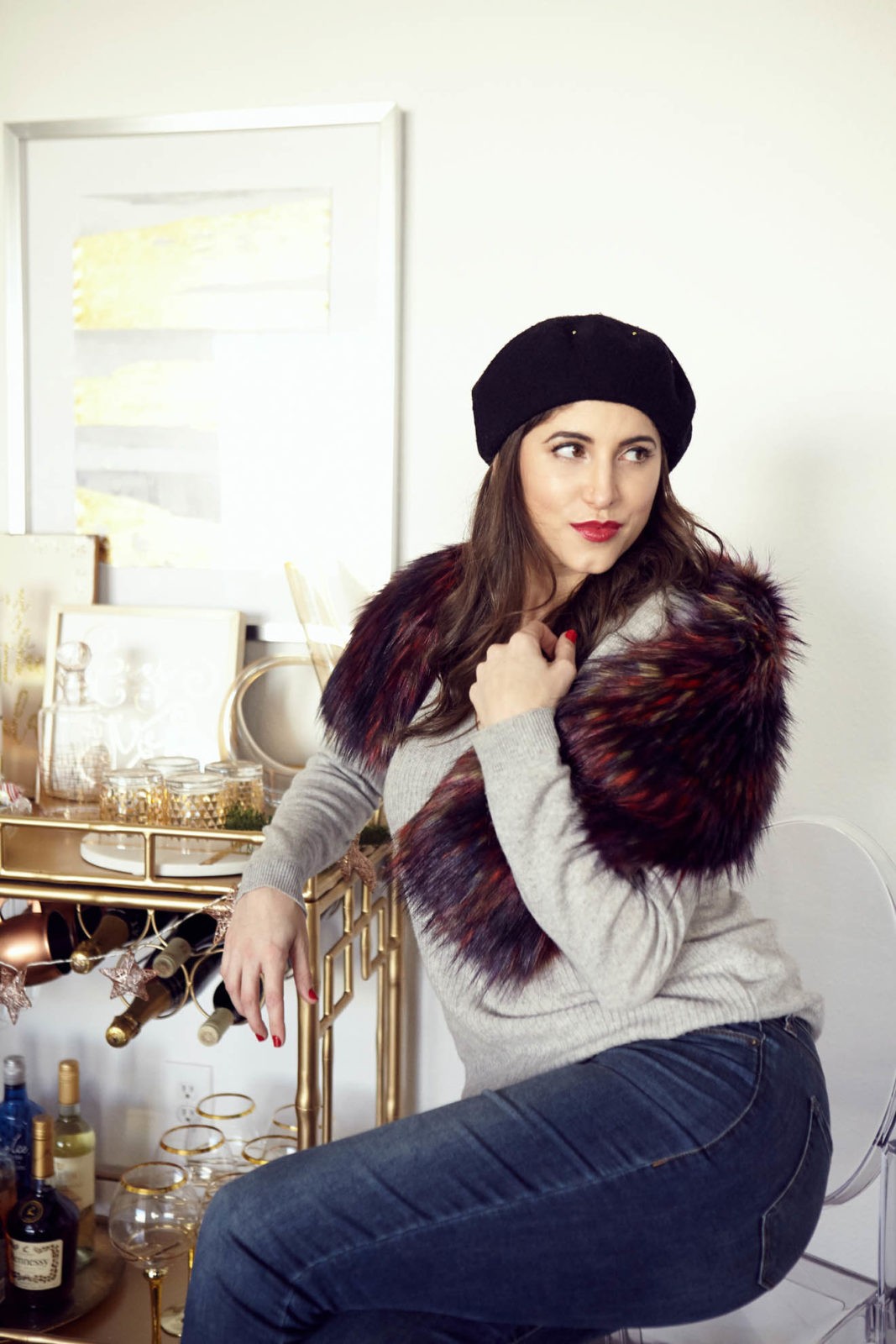 Faux Fur Clothing, How to Wear Faux Fur, Laura Lily Fashion Travel and lifestyle Blog,