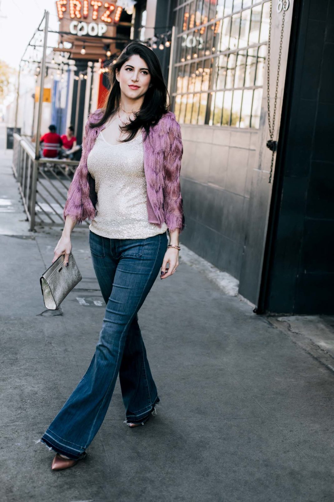 70s Fashion Trends by Los Angeles Fashion Blogger Laura Lily, Fringe Jacket,