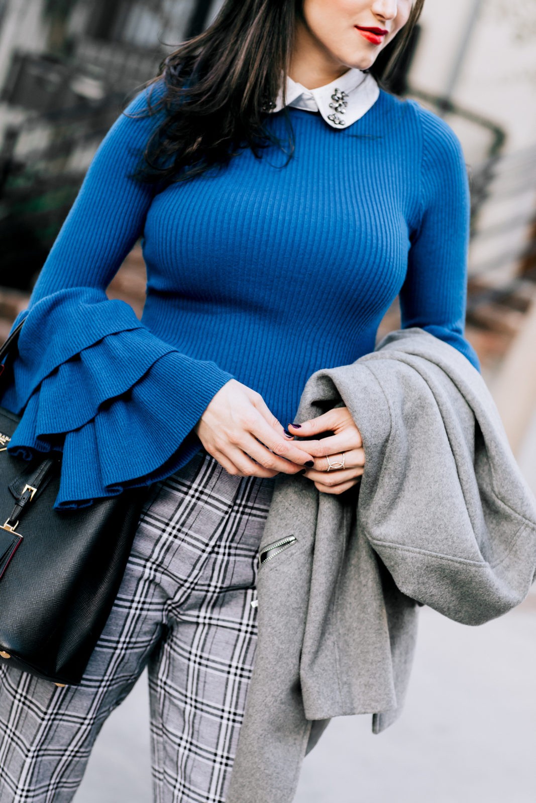 How to Style Winter Layers by Los Angeles Fashion Blogger Laura Lily,