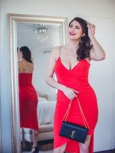 Get Ready With Me Valentine's Day Outfit by Los Angeles Fashion Blogger Laura Lily,