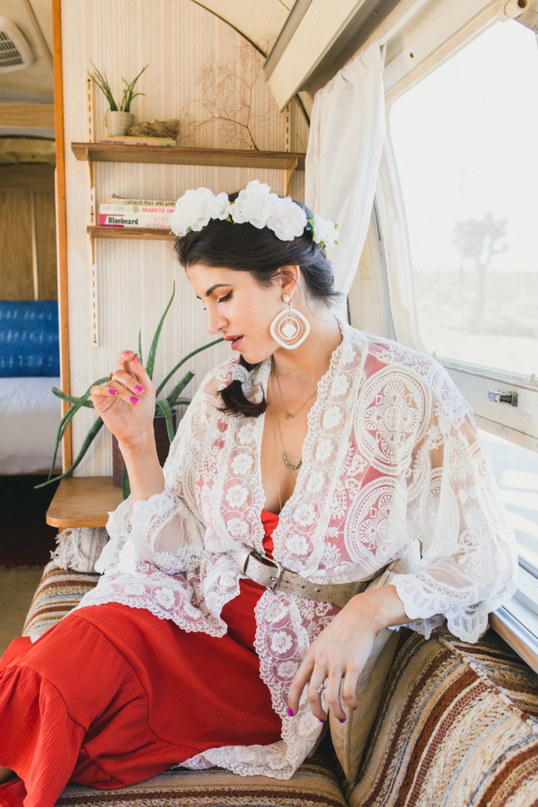 Coachella Outfit Ideas No. & Hair Accessories by popular Los Angeles fashion blogger Laura Lily