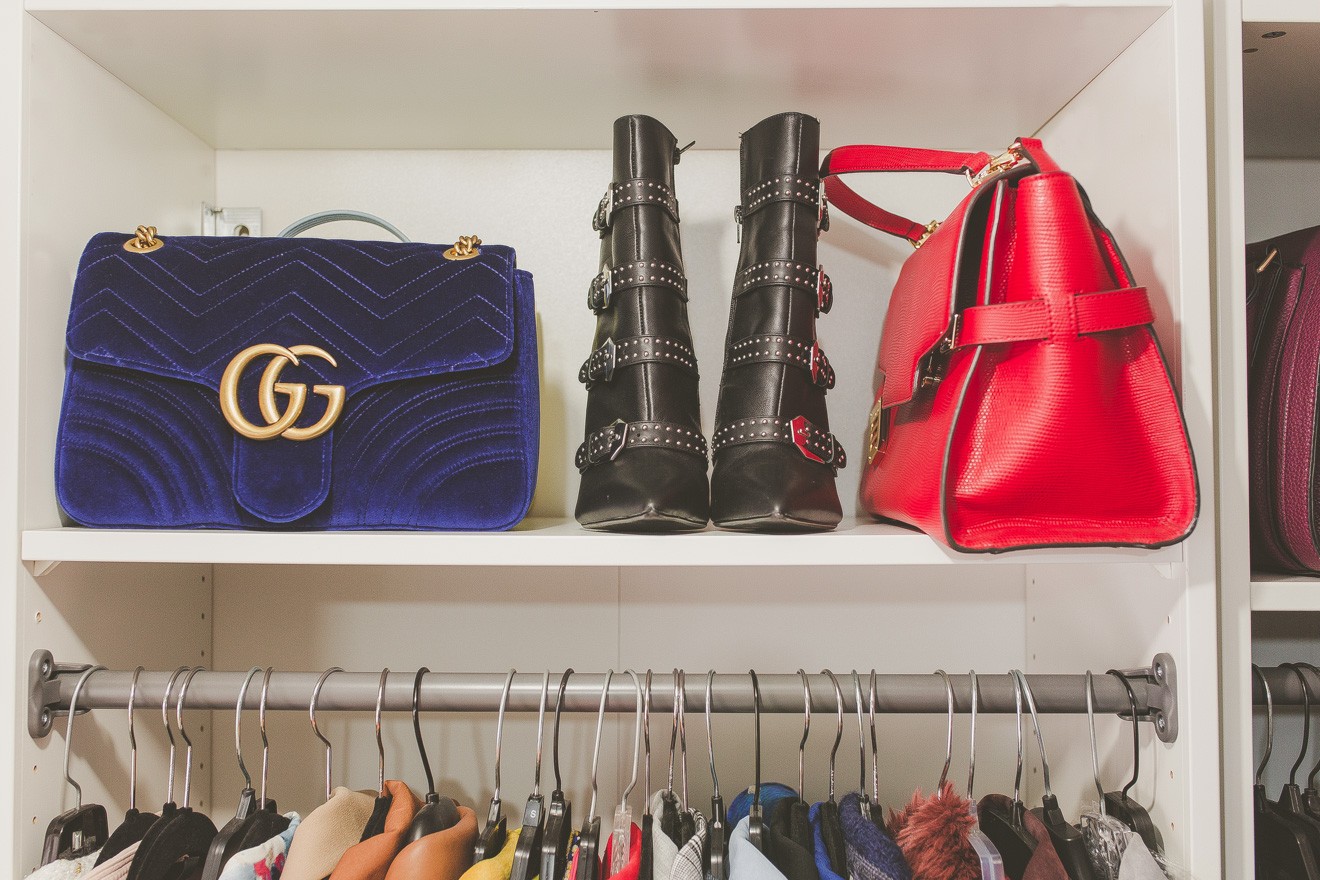Closet Reveal and 10 Closet Organization Tips featured by Los Angeles fashion blogger, Laura Lilly