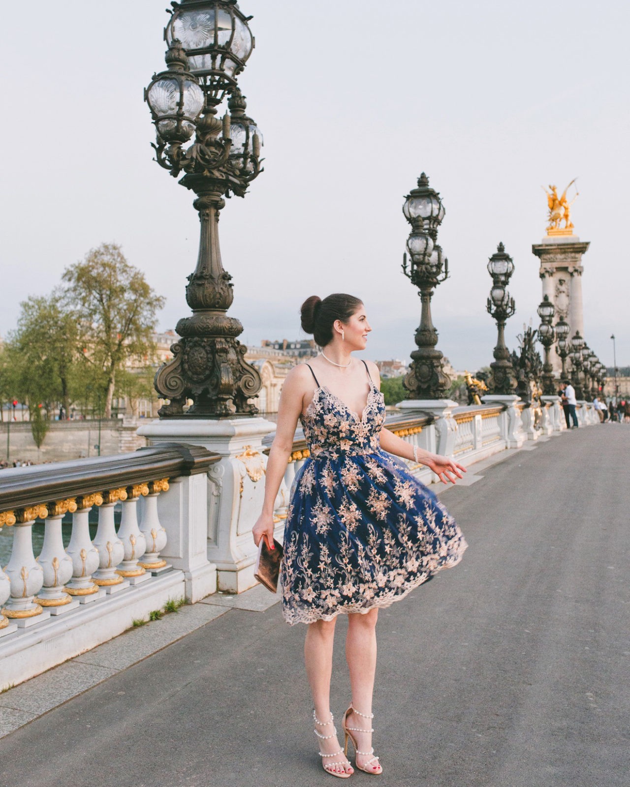 The Ultimate Paris Travel Guide featured by popular Travel Blogger Laura Lily, Pont Alexandre III, Best Instagram Spots in Paris,