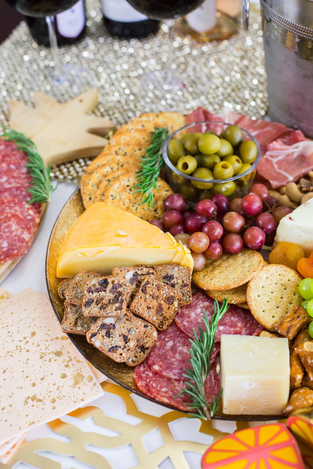 How to Make the best charcuterie board featured by Popular Los Angeles Lifestyle Blogger Laura Lily