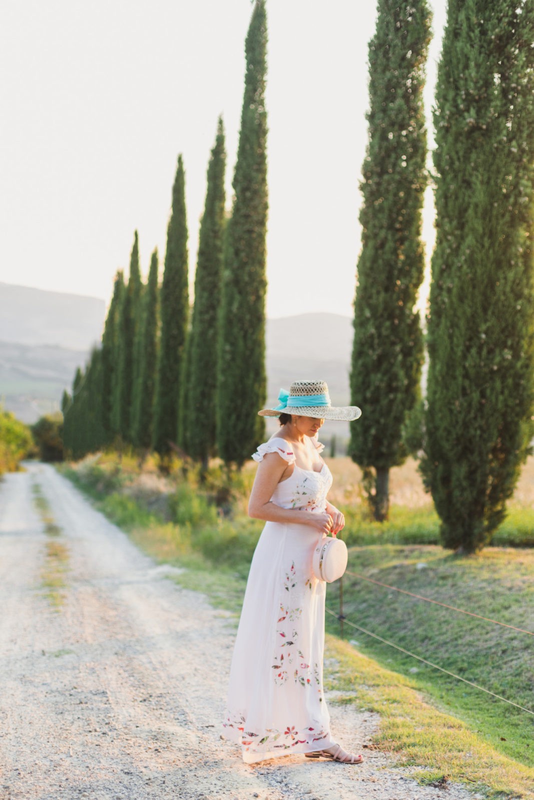 Anthropologie Dress | The Tuscan Countryside + Italy Recap featured by popular Los Angeles travel blogger Laura Lily