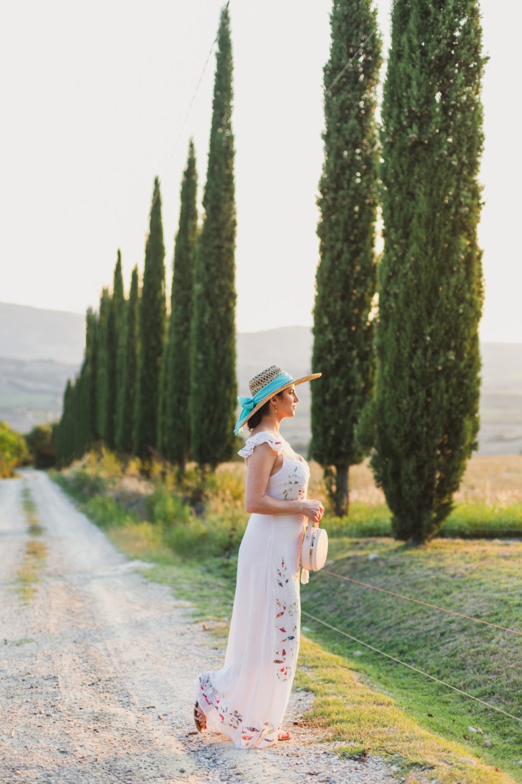 Anthropologie Dress | The Tuscan Countryside + Italy Recap featured by popular Los Angeles travel blogger Laura Lily