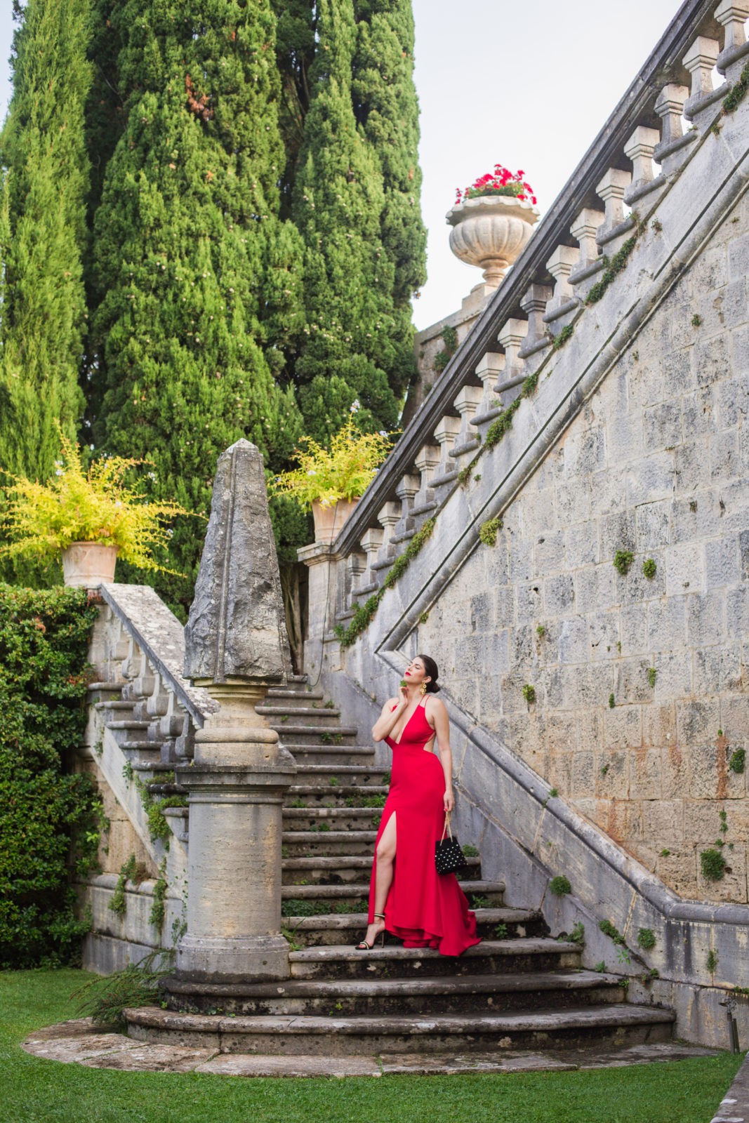 La Foce by Fashion Blogger Laura Lily, - La Foce Gardens in Italy featured by top Los Angeles travel blog, Laura LIly