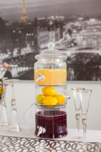 Stylish Beverage Table Ideas for the Holidays by Popular Lifestyle Blogger Laura Lily,