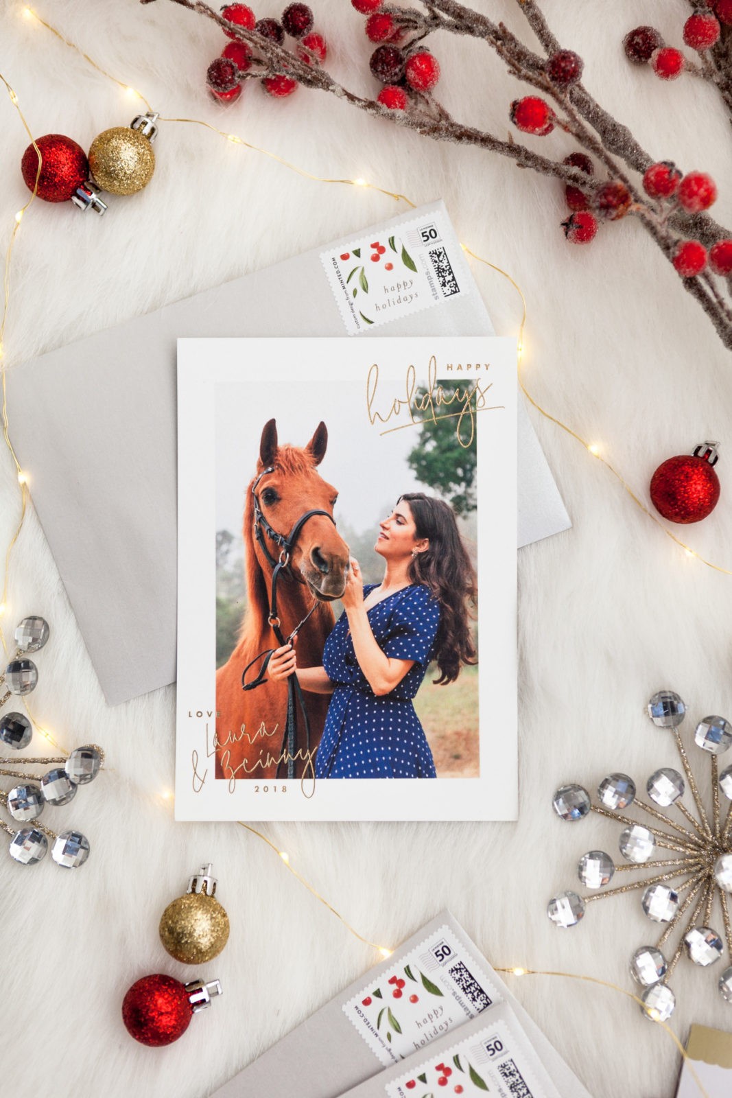 12 Days of Holiday Style | Holiday Card Ideas with Minted + Minted Giveaway featured by top Los Angeles life and style blogger Laura Lily