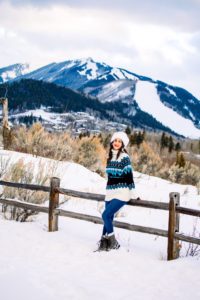 Ski Resort Style by Fashion Blogger Laura Lily, Topshop Fair Isle Sweater,