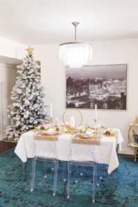 Christmas Holiday Table Setting Ideas by Lifestyle Blogger Laura Lily,